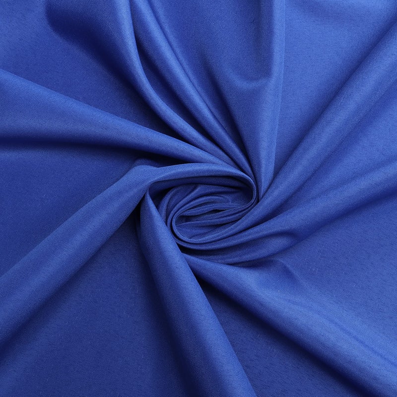 sancua Round Tablecloth - 90 Inch - Water Resistant Spill Proof Washable Polyester Table Cloth Decorative Fabric Table Cover for Dining Tables, Buffet Parties and Camping, Blue - Image 4